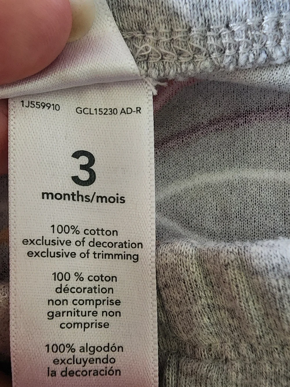 Carters bodysuit print